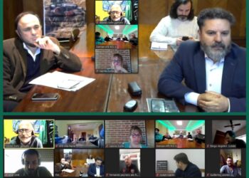 Reunión entre el Directorio de Fabricaciones Militares y ATE