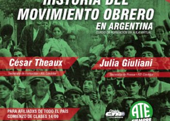 Taller virtual sobre “Historia del Movimiento Obrero”