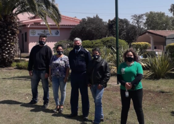 Personal Civil: reunión abordó las normas CyMAT para retomar actividades en el Golf Club Ascochinga