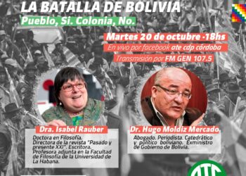 La batalla de Bolivia: patria si, colonia no