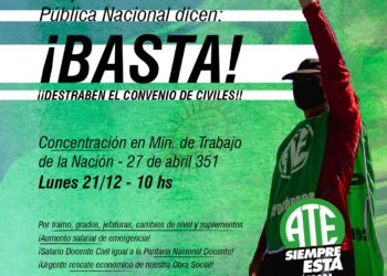 Personal Civil se moviliza por su convenio colectivo