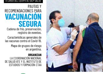 Capacitación para la campaña de vacunación contra Covid 19