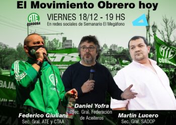 Conversatorio virtual sobre la situación del movimiento obrero
