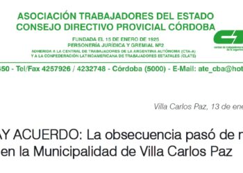 NO HAY ACUERDO: La obsecuencia pasó de moda en la Municipalidad de Villa Carlos Paz