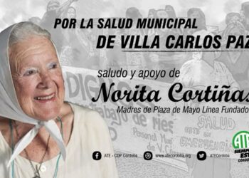 Norita Cortiñas: “Reincorporación ya de los despedidos en Salud Pública de Villa Carlos Paz”