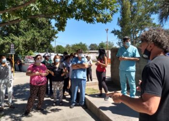 Contundente adhesión a la retención de tareas del Personal de Salud en el hospital y los dispensarios de Villa Carlos Paz