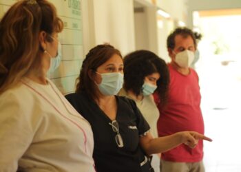 Contundente adhesión a la retención de tareas del Personal de Salud en el hospital y los dispensarios de Villa Carlos Paz