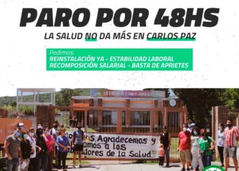 Hospital Sayago: paro por 48 horas
