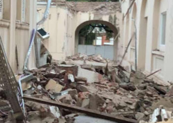 Derrumbe en el Hospital Misericordia expresa la precariedad con que trabajan las y los trabajadores en el sector salud