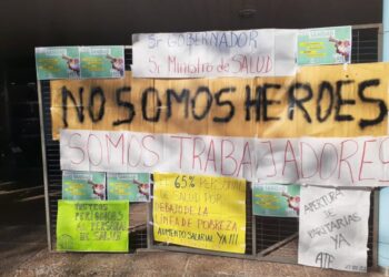 La Multisectorial de la Salud anunció el paro del 8 de abril