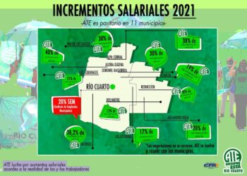 ATE Río Cuarto convoca a las y los municipales a seguir sumándose