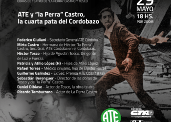 29/05: importante conversatorio de ATE Córdoba en conmemoración del Cordobazo