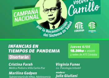 Volver a Carrillo, segundo conversatorio virtual sobre le sistema de salud pública