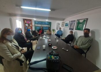 La seccional Río Cuarto se reunió con referentes políticos de Villa Carlos Paz para analizar la situación de las y los municipales en ambas ciudades