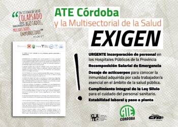 Multisectorial de la Salud: ante el colapso es urgente nombrar personal en el sistema