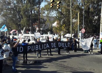 Esenciales pero pobres: nueva jornada de lucha de salud