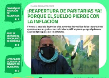 8° Boletín Informativo Provincial (BIP) de ATE Córdoba