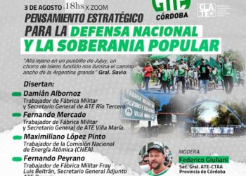 Múltiples actividades en la visita de Federico Giuliani a la seccional ATE San Francisco