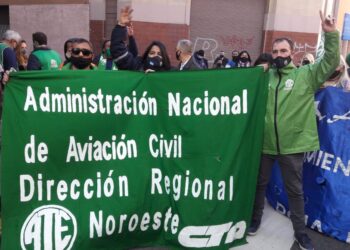 ANAC: movilización a sede central mientras se espera el paro nacional por 72 horas