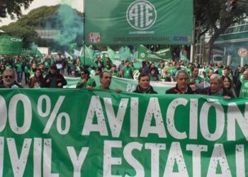 ANAC: movilización a sede central mientras se espera el paro nacional por 72 horas