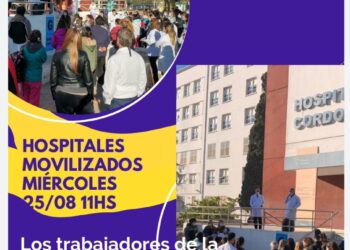 La Multisectorial de la Salud se moviliza al Hospital Córdoba