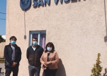 ATE Traslasierra se reunió con el jefe Comunal de San Vicente