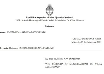 El INADI da lugar al reclamo de ATE: los despidos y traslados realizados por la Municipalidad de Villa Carlos Paz fueron “discriminatorios”