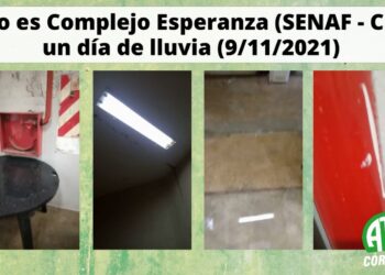 Complejo Esperanza: la tormenta sacó a la luz graves problemas estructurales