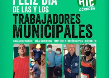 8 de noviembre: ATE Córdoba saluda a las y los municipales en su día