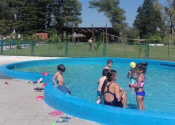 Giuliani presentó el convenio estival de ATE con el Club Germinar (ex Club FIAT)