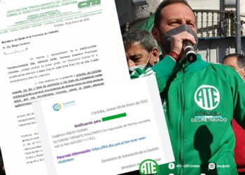 Urgente: ATE Córdoba solicita audiencia al Ministro de Salud de la Provincia por crisis sanitaria