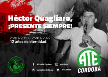 Héctor Quagliaro sigue todos los días escribiendo nuestra historia