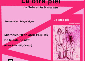 Se presenta hoy en ATE el libro de cuentos La Otra Piel, de Sebastián Maturano