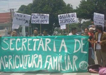 Paro en la Secretaría de Agricultura Familiar