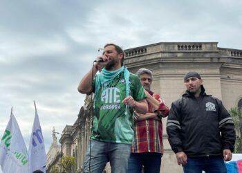 Giuliani, presente en la Marcha Federal Piquetera