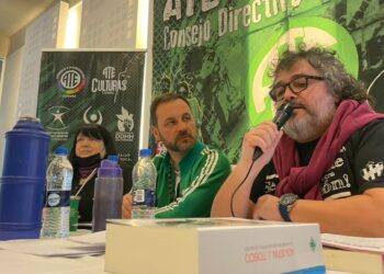 Se realizó en ATE una importante charla  abierta sobre el programa de Huerta Grande con Ilda Bustos y Daniel Yofra