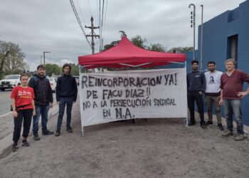 Solidaridad con el SUTNA por el despido persecutorio de un trabajador en la firma Avanzada S.A.