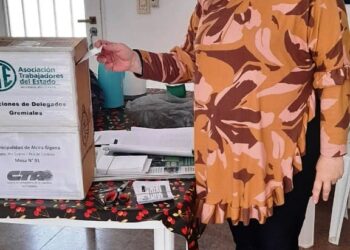 ATE renovó el cuerpo de delegados y delegadas en Alcira Gigena