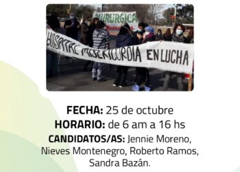 Elección del cuerpo de delegadas/os del Hospital Misericordia