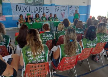 Histórico: Se realizó en Río Tercero el Primer Plenario de Auxiliares de PAICOR y Limpieza de Escuelas organizado por ATE