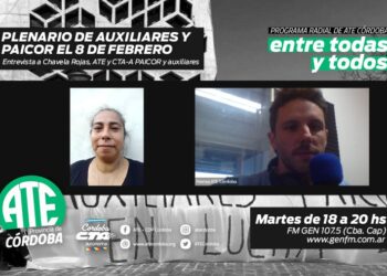 Se viene el Primer Plenario Provincial de Auxiliares de Paicor en Río Tercero