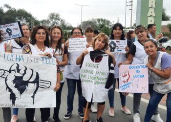 ATE Educación: “nos movilizamos por un salario inicial de 200 mil pesos”