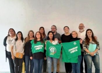 Agenda feminista: la diputada nacional Mónica Macha en ATE