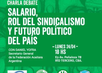 Charla Debate con Daniel Yofra: salario, sindicalismo y futuro político