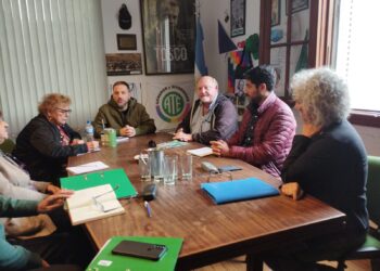 Reunión preparatoria del lanzamiento del ciclo escolar para adultos de ATE