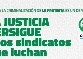 Repudio a la imputación de un delegado de ATE de salud