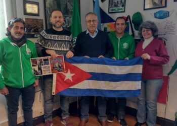 El embajador cubano en Argentina visitó ATE Córdoba