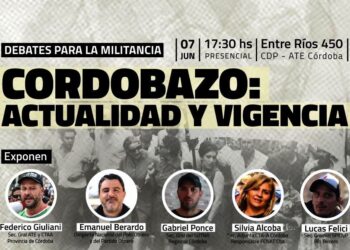 Charla-Debate sobre “El Cordobazo” en ATE Córdoba