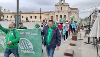 Cura Brochero: la protesta de ATE abrió una mesa de diálogo para canalizar la reincorporación de las y los 29 despidos