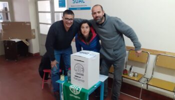 Con 113 mesas abiertas, 7400 estatales comenzaron a votar esta mañana en las elecciones de ATE Córdoba